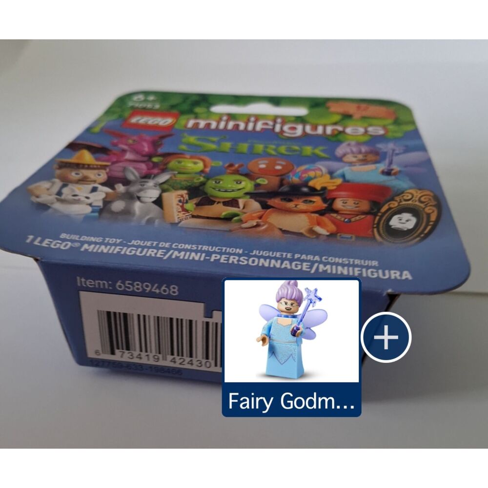 Authentic LEGO Shrek Series Collectible Minifigure 🧚 Fairy Godmother SEALED! - Picture 3 of 5